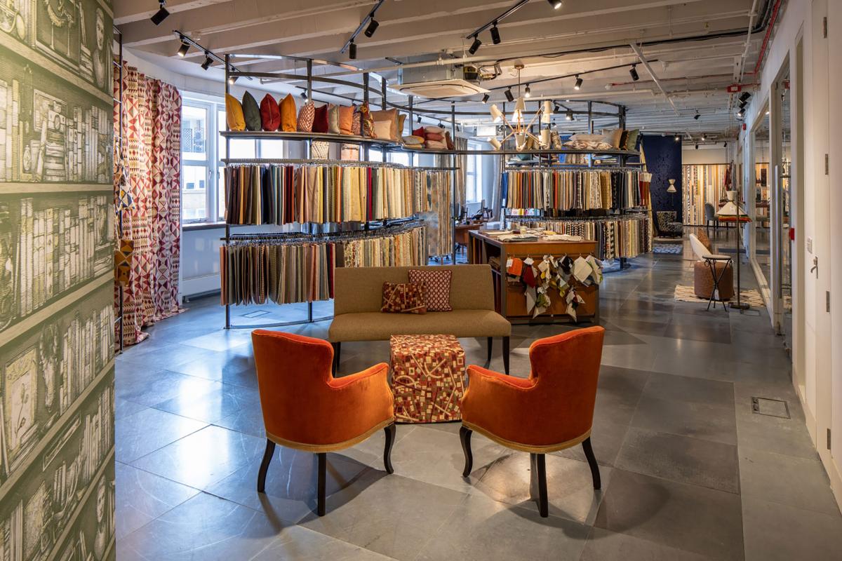 George Spencer Designs - fabric showroom Design Centre Chelsea Harbour London